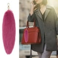 thumbnail image 2 of Kcodviy 3D Cute Tail Keychain Small Key Pendant Women Key Ring Large Key Rings Heavy Duty Holder Pompoms Key Chains Men's Key Ring Able Hairy Tail, 2 of 6