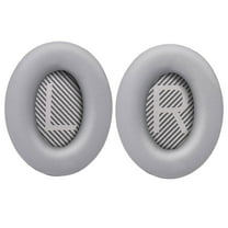 1Pair Noise Isolation Protein Leather Earpads Headset Ear Pads Replacement for Bose QuietComfort 35