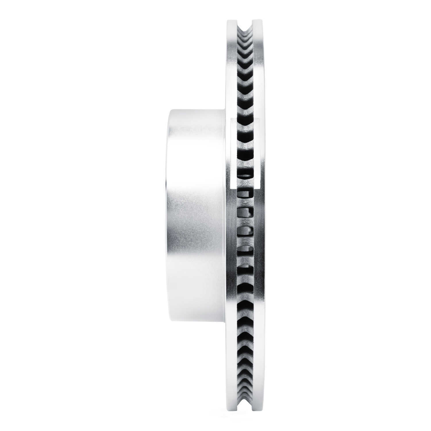 Dynamic Friction Company 631-76162L DFC Brake Rotor - Drilled And Slotted - Silver