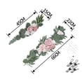 thumbnail image 5 of Flores artificiales Swag Floral Swag Yotijar Adorno Rosado, 5 of 5