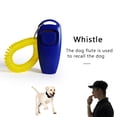 thumbnail image 3 of Dog Training Clickers 2 in 1 Whistle and Clicker Pet Training Tools with Wrist Strap for Dogs Cats Pets, 3 of 6
