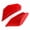 Red, variant on YAHHU 1 Pair Universal Motorcycle Winglet Aerodynamic Wing Kit Fit For Ducati (Black) - Enhance Stability - 6.30 inches / 16.00 cm Length