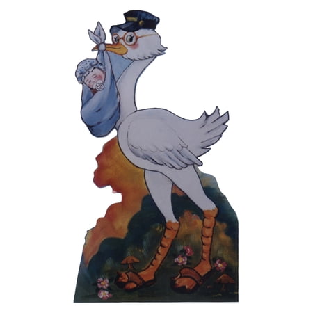 Stork with Baby Boy