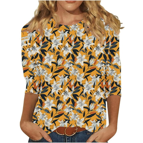 Cotton Summer Tops for Women 2025 Womens Blouses for Summer Womens T Shirts Loose Fit Multi Pack