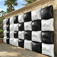 thumbnail image 5 of LQQBOX 25PCS Black White Square Foil Balloons Wall Backdrop Double Sided Balloons Kit for Birthday Wedding Anniversary Bridal Baby Shower Graduation Party Decorations, 5 of 7