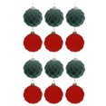 thumbnail image 3 of Boules Décoratives En Verre Velours (Assortiment) (12/Disp.) - Lot De 12, 3 of 4