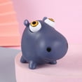 thumbnail image 2 of Purple Squishy Animal Eye Popping Stress Relief Toy Soft Decompression Squeeze Toy For Adults And Kids Anxiety Relief Sensory Fidget Toy Fun Desk Decor, 2 of 7