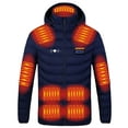 thumbnail image 4 of Txeol Mens Heated Jackets Thermal 21 Heating Zones Coat with Pockets Lightweight USB Charing Valentine's Day Heart Print Zip Up Hoodies,Blue,L, 4 of 7