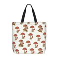 thumbnail image 1 of Fotbe Mushroom Bolsa Tote con Estampado para Mujer, Bolsos con Cremallera, Bolsa de Hombro Casual de Gran Capacidad con Bolsillos Internos, 1 of 7