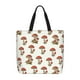 thumbnail image 1 of Fotbe Mushroom Bolsa Tote con Estampado para Mujer, Bolsos con Cremallera, Bolsa de Hombro Casual de Gran Capacidad con Bolsillos Internos, 1 of 7
