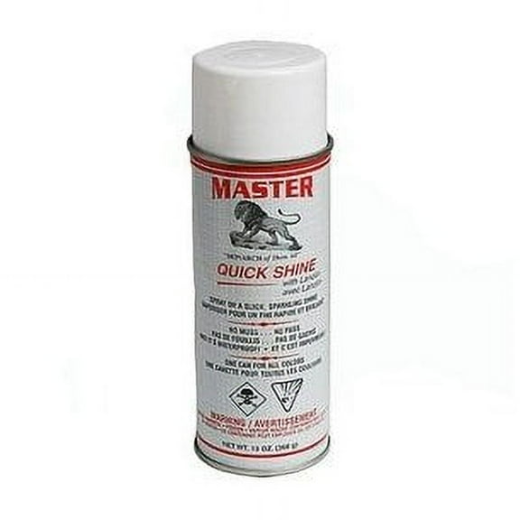 Master Quick Shine - 13 ounce can - Instant Shoe Shine