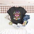 thumbnail image 5 of SwiftWear Women's Fashion Short Sleeve Easter Tops Festive Print Tshirt Cute Casual Tee All-Day Comfort Wear, 5 of 5