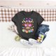 thumbnail image 2 of Camisetas de Manga Larga de las Mujeres con Estampado de Pascua, Cuello Redondo Suelto Casual Top para el Uso Diario de Primavera, 2 of 5