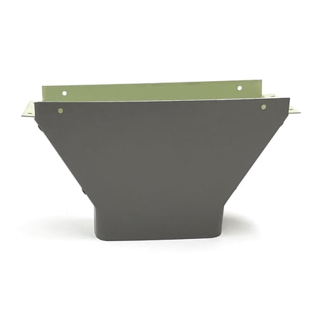 Maxx Flo Outlet - Oversized Downspout Outlet (5 inch, BRONZE)
