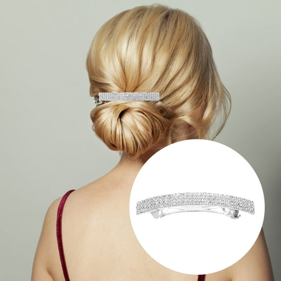 NIAIZEK 6-Pack Metal Hair Barrettes with Spring Clips for Secure Hold and Stylish Hair Accessories