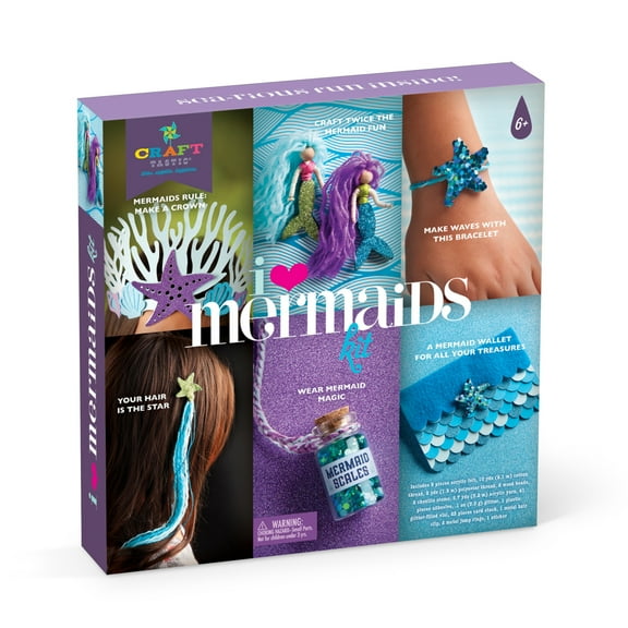 Craft-tastic I Love Mermaids Kit by Ann Williams Group