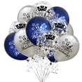 thumbnail image 5 of 15 globos inflables de confeti con números para cumpleaños, decoración para fiestas de 18, 21, 30, 40, 50, 60 y 70 años, globos de helio para cumpleaños de adultos, 5 of 5