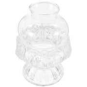 Ghee Lamp Holder Vintage Glass Oil Lamps Party Decor Fashioned Kerosene Home Accessories