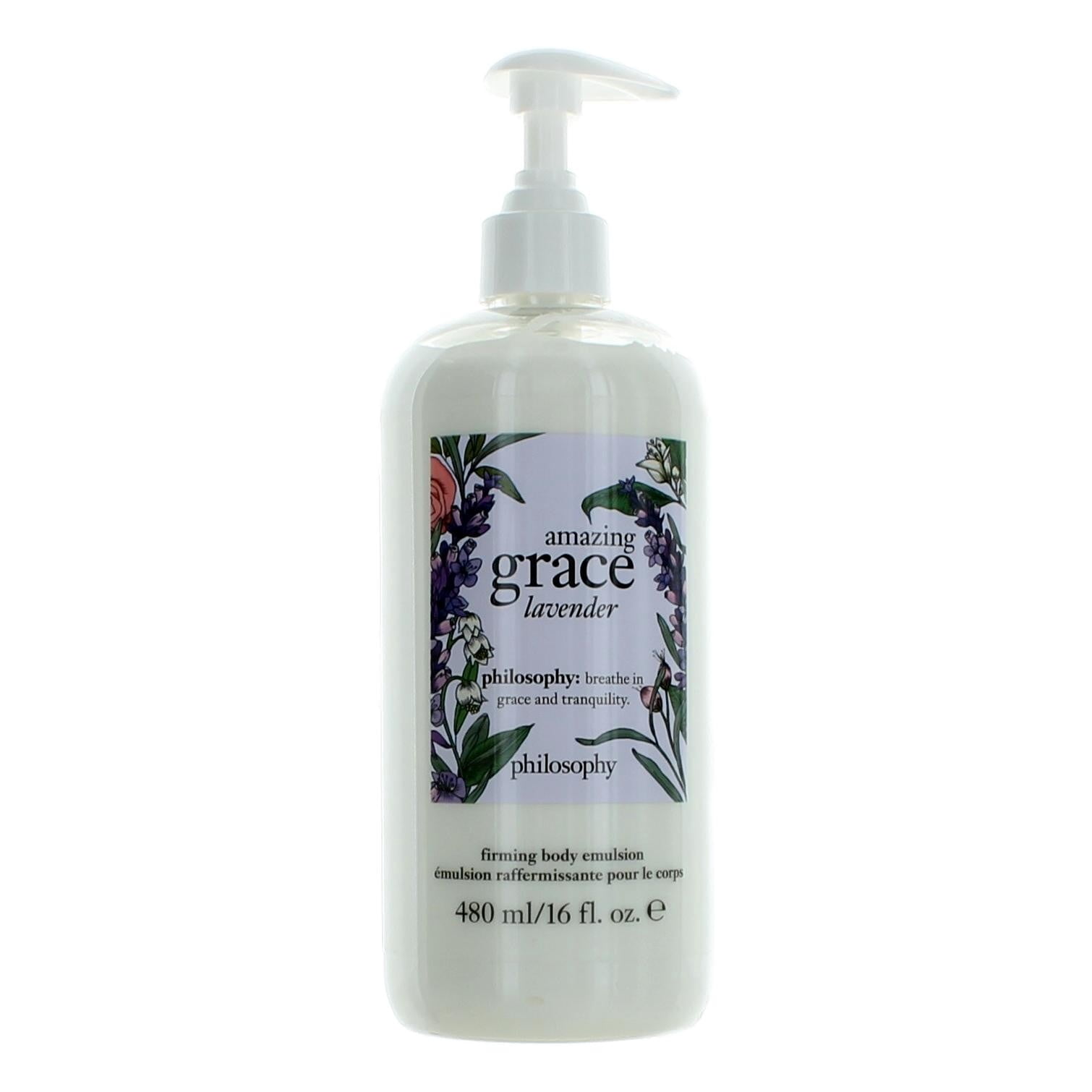 Philosophy Amazing Grace Lavender Firming Body Emulsion 16oz for