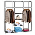 thumbnail image 2 of Ubesgoo Wardrobe Storage Portable Clothes Closet Organizer, Black, 2 of 7