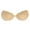 Apricot, variant on Adhesive Sticky Bra Strapless Invisible Lift Reusable Silicone Bras for Wedding Party Dress