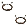 thumbnail image 4 of Decodeary Empilable Collection Bracelet pour les Hommes et les Femmes Perles Naturelles Minimaliste Bracelet pour les Femmes Perles Bracelet Tiger'S-eye 2Set, 4 of 6