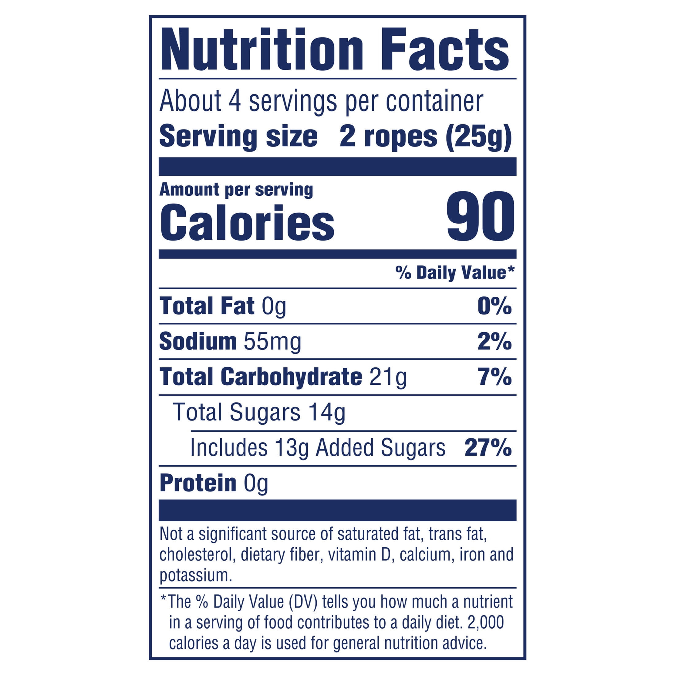 (2 pack) SweeTARTS Ropes, Candy, Tangy Strawberry, Soft and Chewy, 3.5 oz