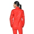 thumbnail image 3 of Ladies Gorgeous Red Leather Shirt, 3 of 10