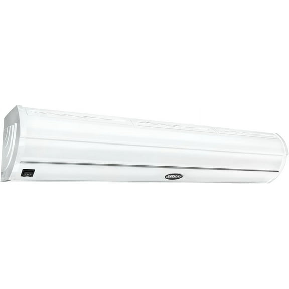 DuraSteel Wall Mounted Air Curtain Fan - White 48 Inch Air Door - UL Certified Heavy Duty - Commercial Super Power Indoor Over Door Fan with Door Magnetic Switch by Aerial Titan-2