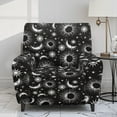 thumbnail image 2 of FOR U DESIGNS Sun Moon Star Print Recliner Chair Covers Anti-Dust Reclining Slipcovers 4-Pieces Stretch Lazy Boy Recliner Soft Covers, Prevent Wear and Pet Hair, 2 of 8