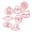 Pink, variant on Clearance Under $5 Halloween Keksausstecher Set Halloween Keksform Geist Ausstecher Set | Geistermuster Design Keksausstecher For Kuchenfullungen Kuc for Home & Kitchen