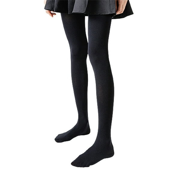 JUNTEX Women Spring 120D Opaque Pantyhose Simple Solid Color Control Top High Elastic Shaping Tights Seamless Stockings Legging