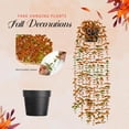 thumbnail image 4 of Wall Mounted Planters with Artificial Plants, Hanging Chlorophytum Basket Decor, Durable Realistic No Maintenance Greenery, Versatile Living Room Balcony Garden Wall Indoor Outdoor Ornament, 4 of 6