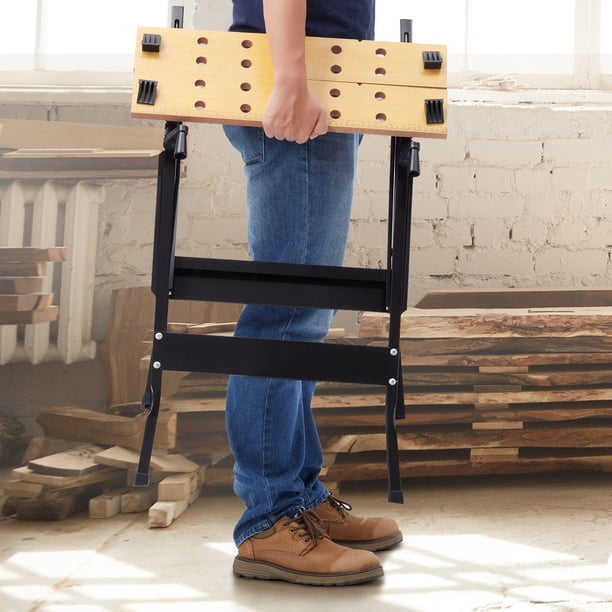 finether multi-purpose folding workbench and vice