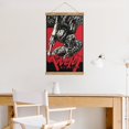 thumbnail image 5 of Póster de Berserk Black, obras de arte, póster en lienzo, regalos de arte, póster de lienzo para decoración de sala de estar, póster de regalo, 5 of 5