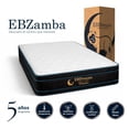 thumbnail image 1 of Colchón King Size EBDreams Zamba Medio Firme Blanco 4 tecnologías AirFoam Hecho en México El Bazar Store, 1 of 6