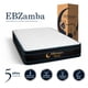 thumbnail image 1 of Colchón King Size EBDreams Zamba Medio Firme Blanco 4 tecnologías AirFoam Hecho en México El Bazar Store, 1 of 6