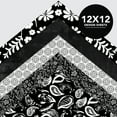 thumbnail image 7 of Roobee by Mara Mi Black and White Printed Scrapbook Paper, 50 Sheets, 25 Designs, 7 of 7