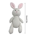 thumbnail image 6 of tasrioml Waldorf Doll Rabbit Bear Plush Toy Handmade Soft Stuffed Animal for Kids Hypoallergenic Washable Imaginative Play Companion Doll, 6 of 8