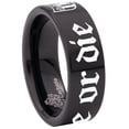 thumbnail image 6 of Don't Tread on Me Tungsten Carbide Ring, 6 of 9