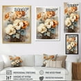 thumbnail image 4 of Designart "Vintage Sepia-Toned Pansies In An Embrace" Pansies Canvas Prints, 4 of 7