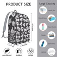 thumbnail image 3 of Australian Koala Cartoon Pattern Travel Backpack Comfortable Carrying Vintage Backpack with Durable Oxford Material Large Capacity Anti-theft Multifunctional Design for Daily Commuting and Outdoor Act, 3 of 5