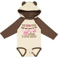 thumbnail image 3 of Inktastic This Big Sister is Expecting a Little Sister Girls Long Sleeve Baby Bodysuit, 3 of 5
