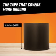 Gorilla Waterproof Patch & Seal Tape Black 4 x 10' Roll