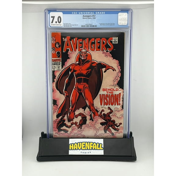 Avengers #57 - CGC 7 Comic Book