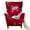 Red Floral, variant on TOPCHANCES 2-Piece Wingback Chair Cover, Stretch Armchair Slipcover Wing Chair Sofa Covers, Beige Floral