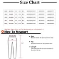 thumbnail image 2 of Bigersell Pants for Women High Waist Full Length Pants Women Elasticated Lace-up Tight Velvet Breathable Casual Sports Pants Flare Pants for Ladies, 2 of 7