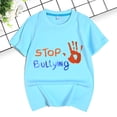 thumbnail image 2 of WEIYLL T-Shirts pour Fille Manches Courtes Col Rond Imprimé Lettre Été Confortables pour 11-12 Ans, 2 of 5