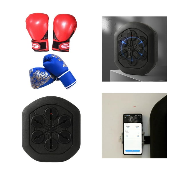 Acheter Machine de boxe musicale facile à utiliser, avec gants de boxe, sac  de boxe, cible murale, tapis de boxe, salle de sport