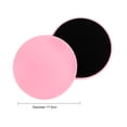 thumbnail image 2 of BLEEUS 2Pcs Fitness Sliding Discs Dual Sided Sliders For Body Muscle Workout Fitness Supplies (Pink), 2 of 8